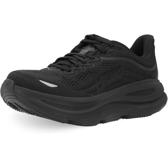 Hoka Shoes - Hoka Bondi 9 Womens Running Shoe - Black